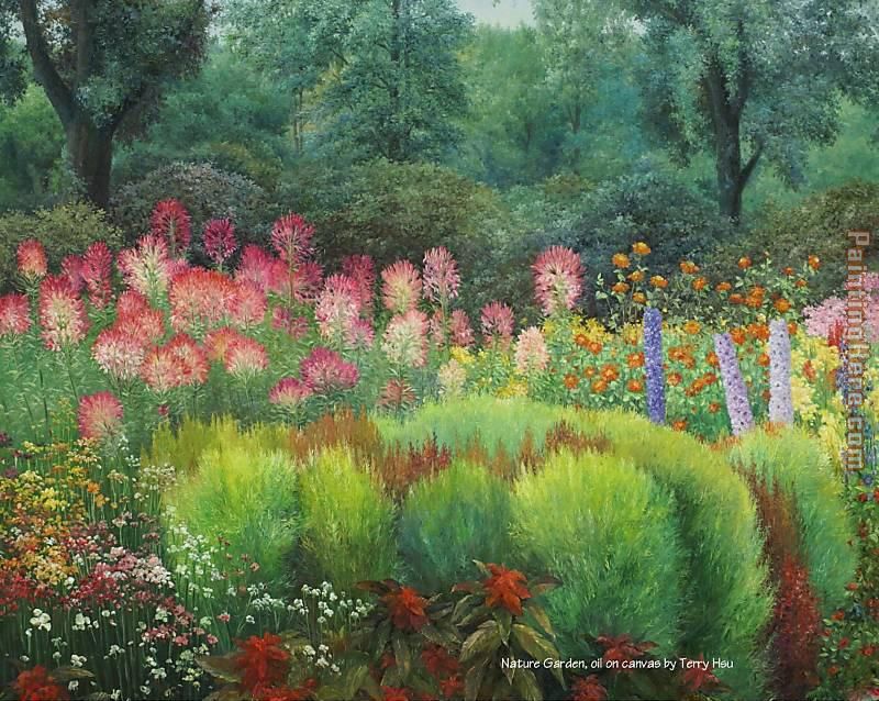 Nature Garden by Terry xu painting - Unknown Artist Nature Garden by Terry xu art painting